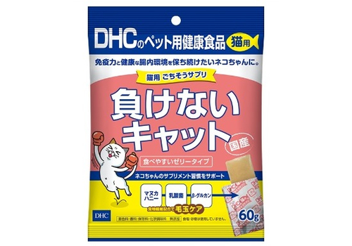 DHC Добавка в корм для кошек желеобразная, которая поддерживает здоровье кишечника и иммунитет Япония